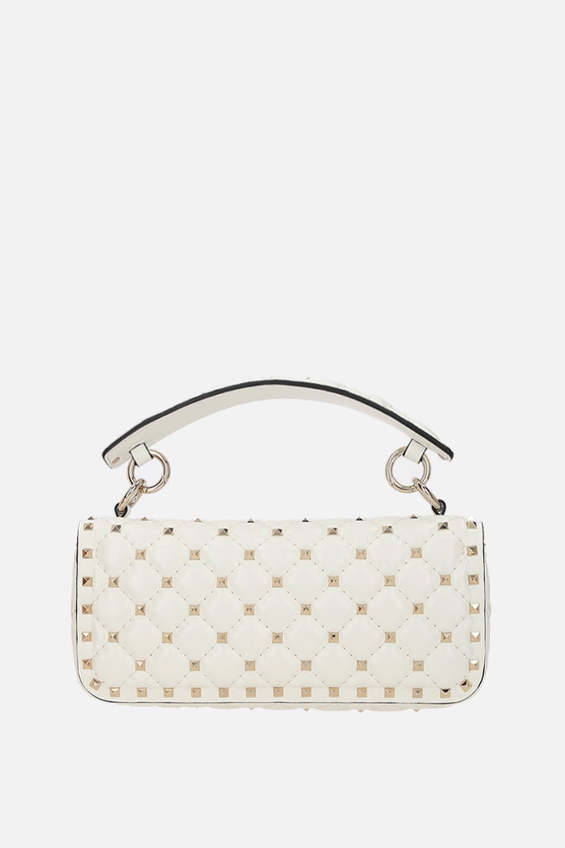VALENTINO GARAVANI Borsa A Spalla Rockstud Spike In Pelle Matelassé