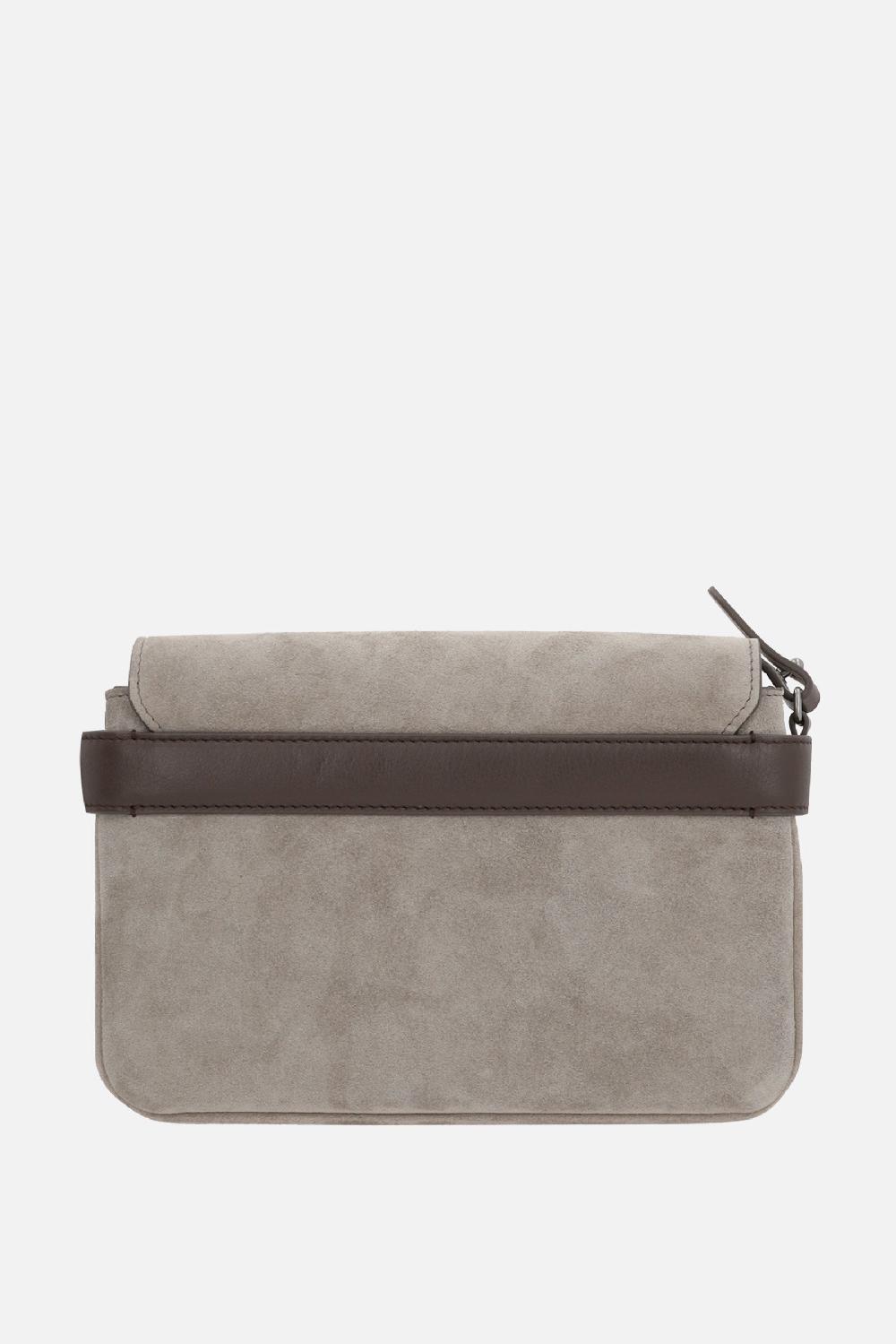 BRUNELLO CUCINELLI Borsa A Spalla Sartorial Small In Suede