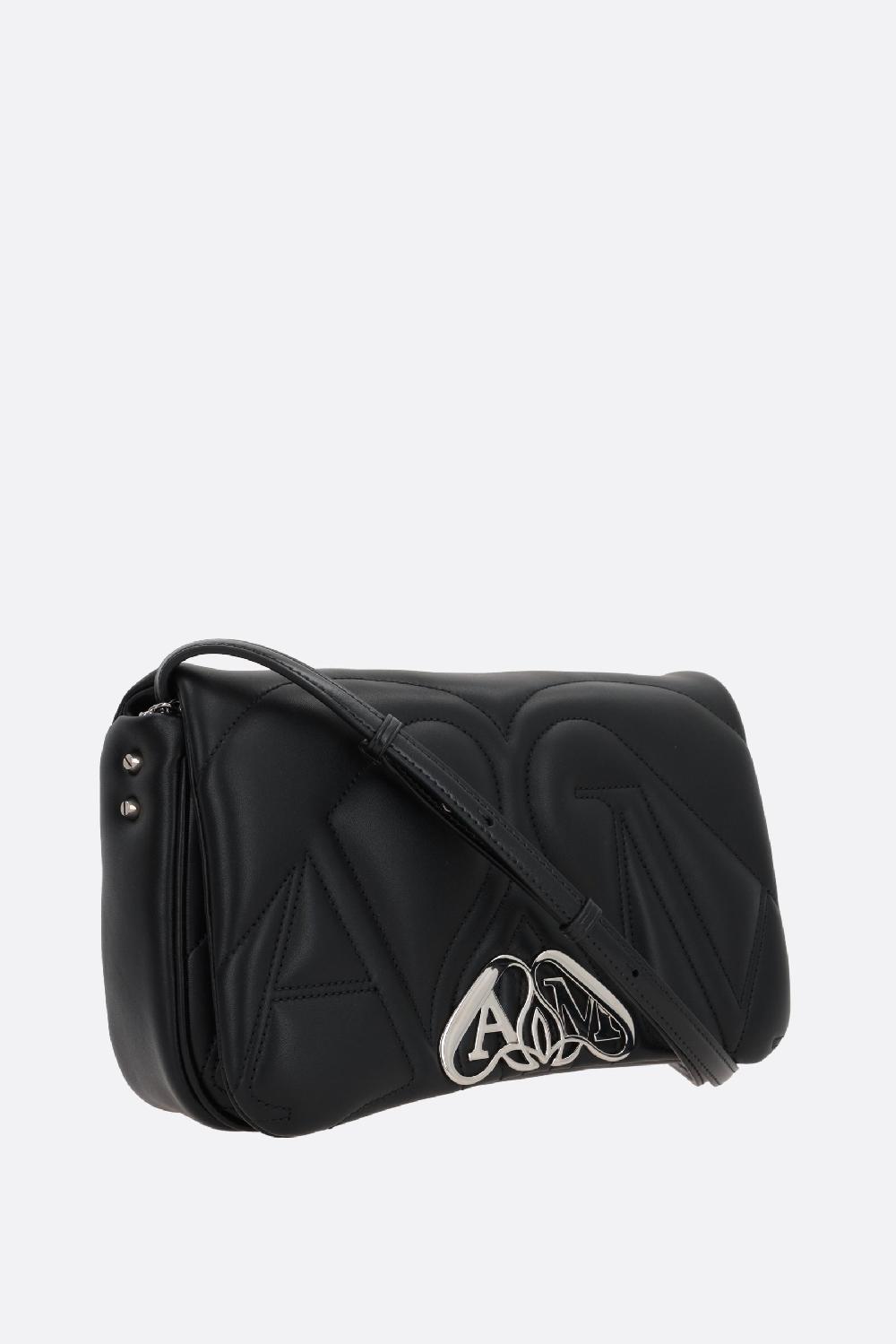 ALEXANDER McQUEEN Borsa A Spalla Seal Small In Nappa Matelassé