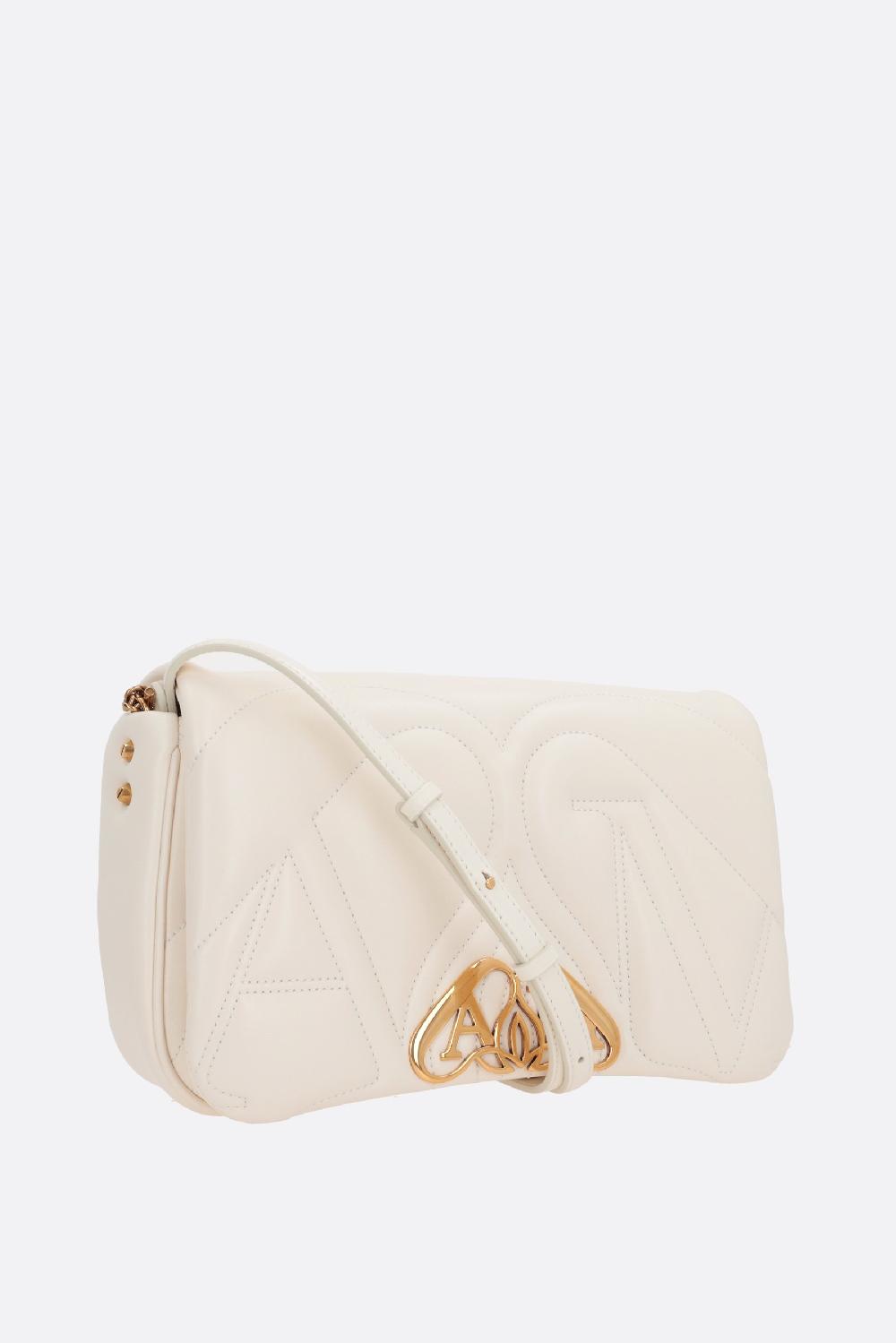 ALEXANDER McQUEEN Borsa A Spalla Seal Small In Nappa Matelassé