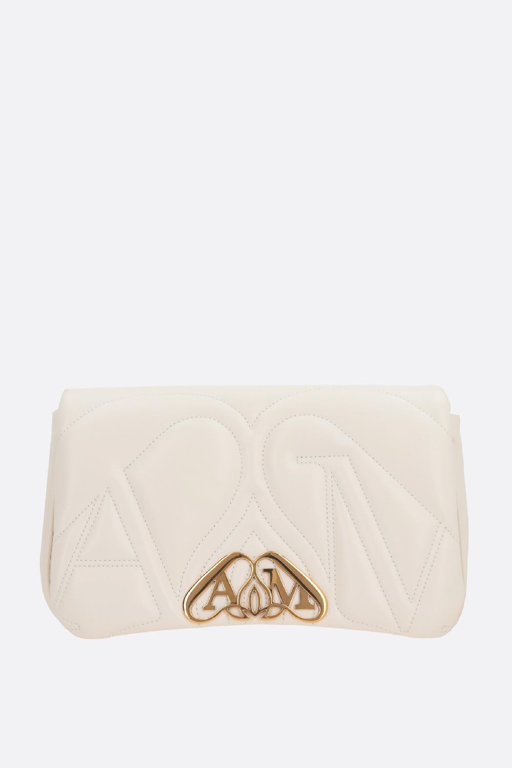 ALEXANDER McQUEEN borsa a spalla Seal small in nappa matelassé