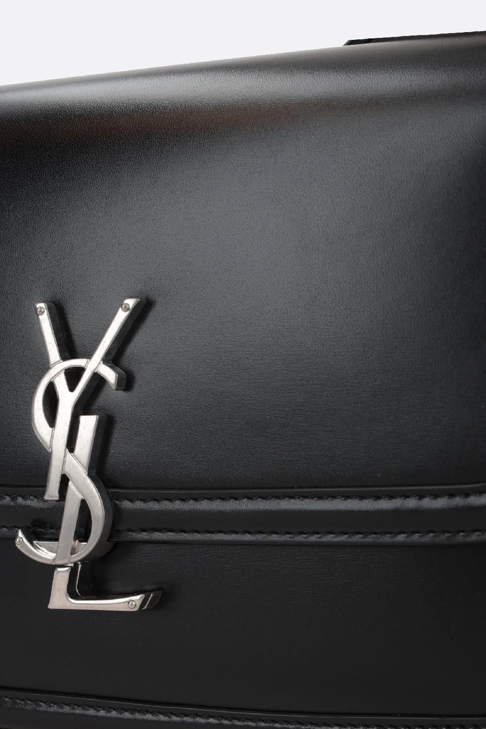 SAINT LAURENT Borsa A Spalla Solferino Media In Pelle Liscia