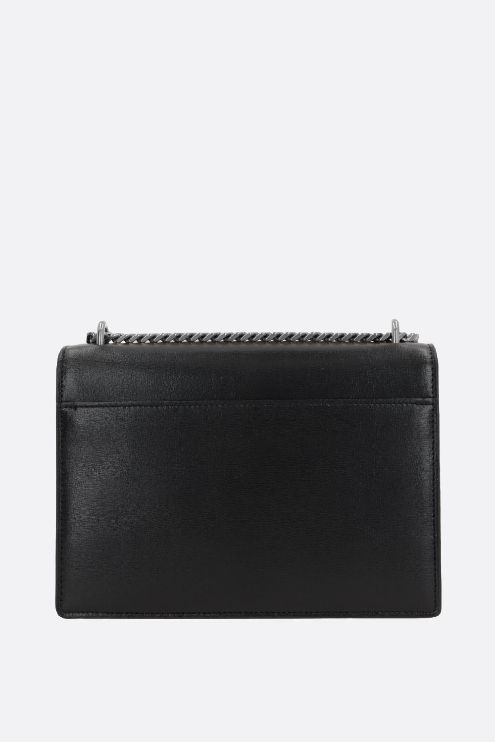 SAINT LAURENT Borsa A Spalla Sunset Media In Pelle Liscia