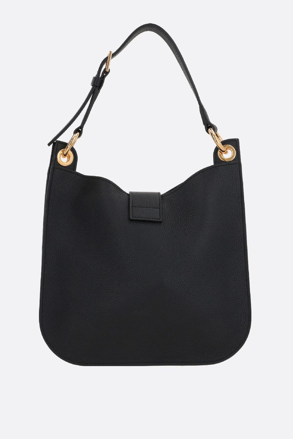 TOM FORD Borsa A Spalla Tara Small In Pelle Martellata