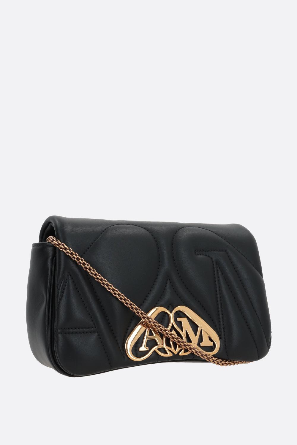 ALEXANDER McQUEEN Borsa A Spalla The Seal Mini In Nappa Matelassé