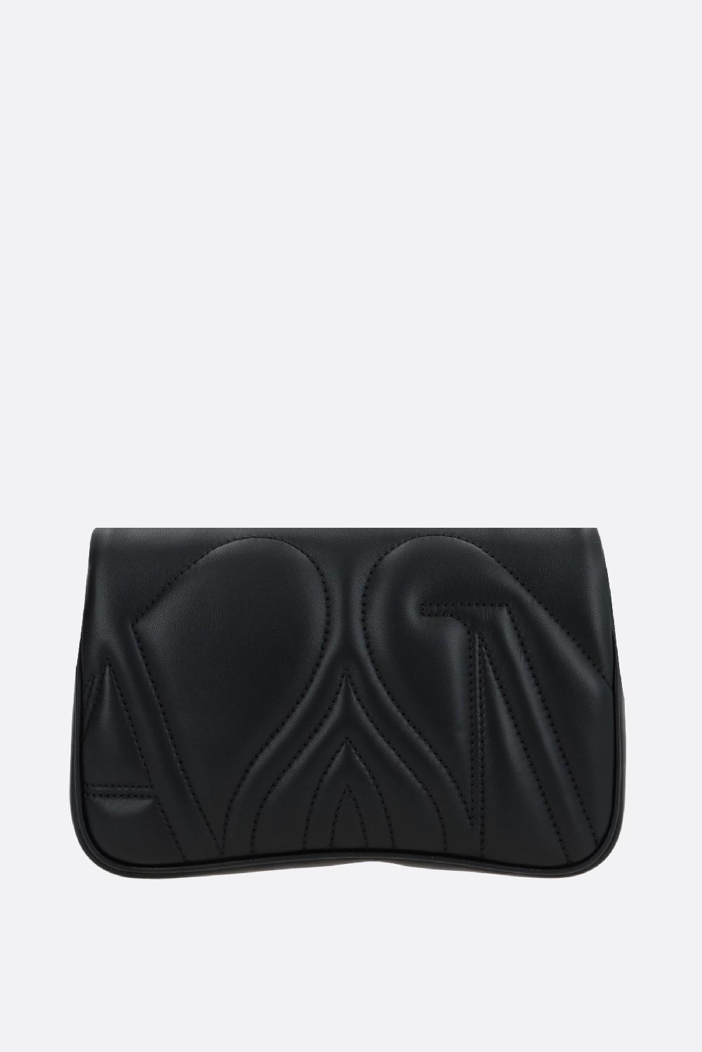 ALEXANDER McQUEEN Borsa A Spalla The Seal Mini In Nappa Matelassé