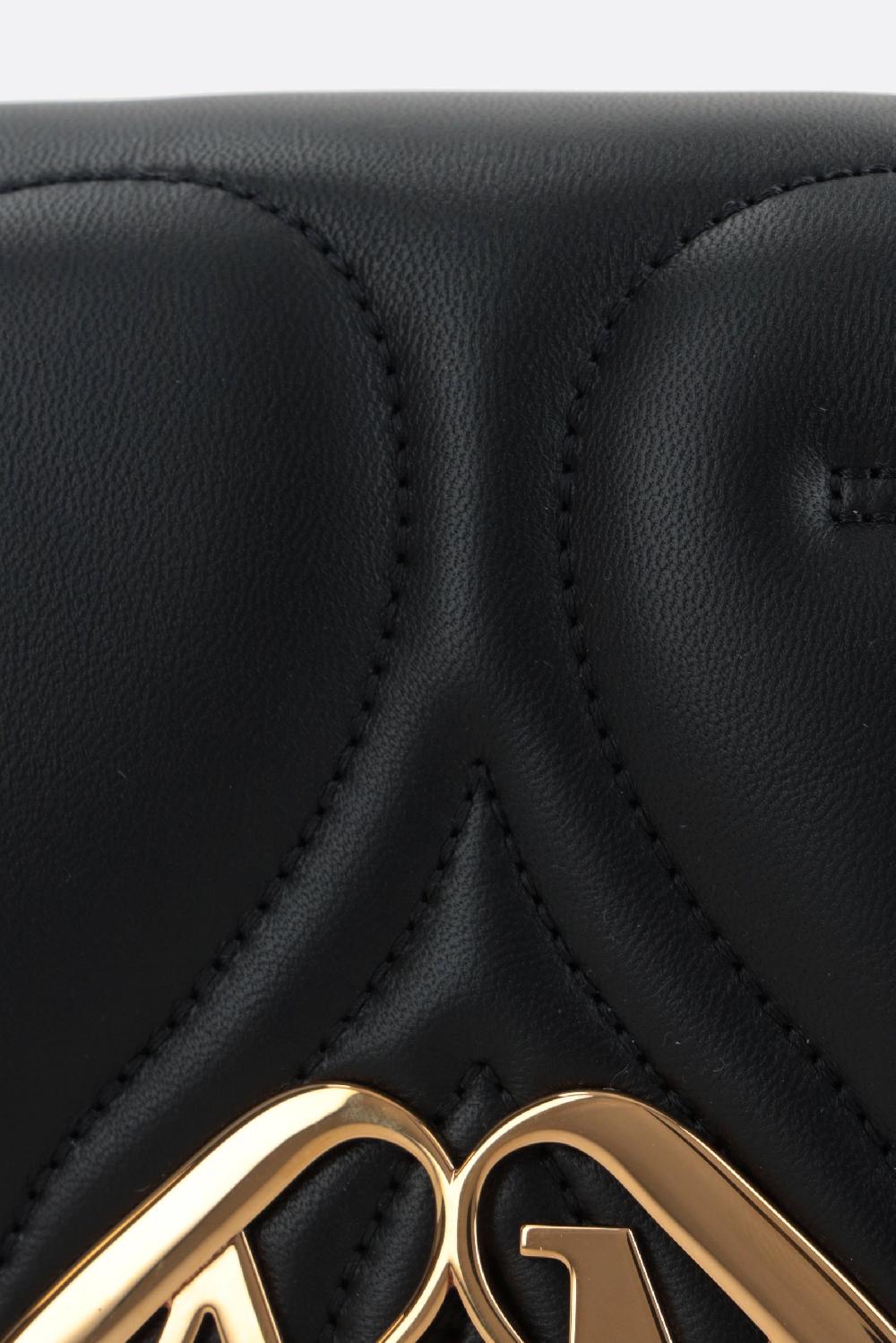 ALEXANDER McQUEEN Borsa A Spalla The Seal Mini In Nappa Matelassé