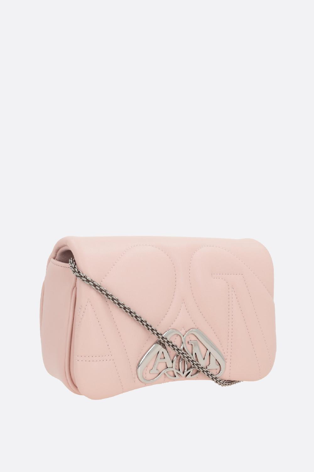 ALEXANDER McQUEEN Borsa A Spalla The Seal Mini In Nappa Matelassé