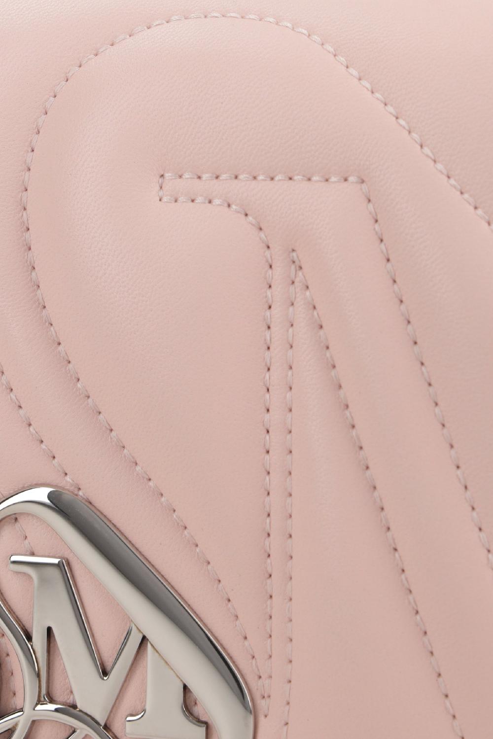 ALEXANDER McQUEEN Borsa A Spalla The Seal Mini In Nappa Matelassé