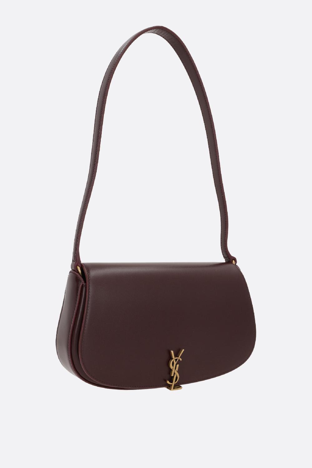 SAINT LAURENT Borsa A Spalla Voltaire Mini In Pelle Box