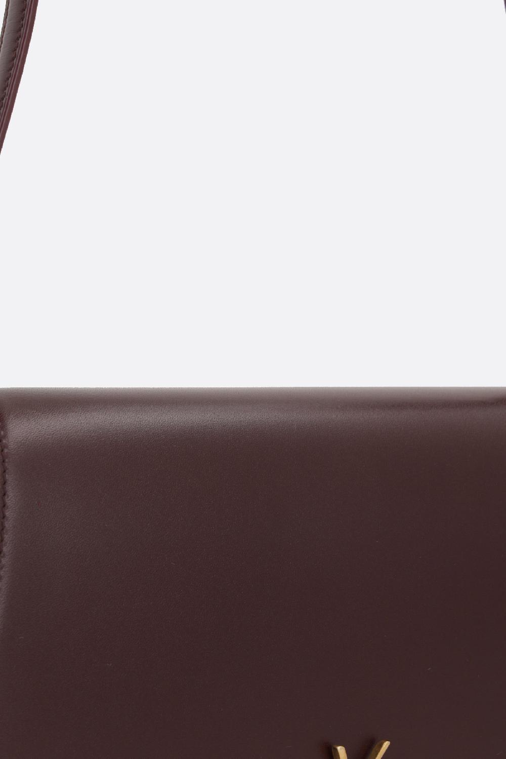 SAINT LAURENT Borsa A Spalla Voltaire Mini In Pelle Box