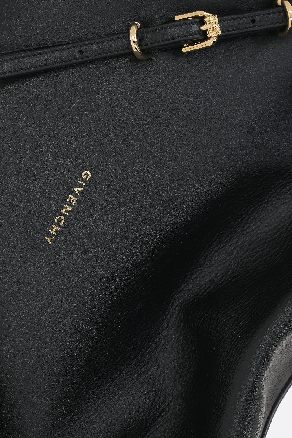 GIVENCHY Borsa A Spalla Voyou Chain Media In Pelle Martellata