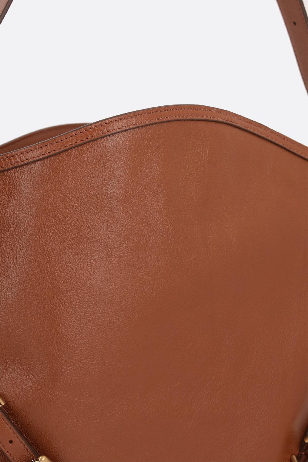 GIVENCHY Borsa A Spalla Voyou Media In Pelle Martellata