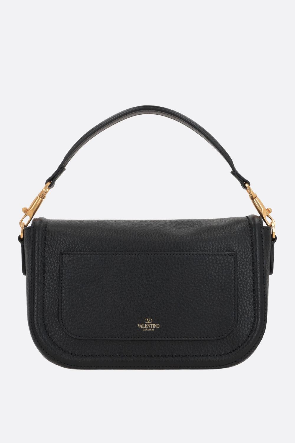 VALENTINO GARAVANI Borsa A Tracolla Alltime In Pelle Martellata