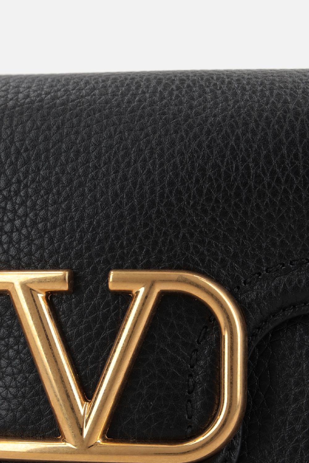 VALENTINO GARAVANI Borsa A Tracolla Alltime In Pelle Martellata