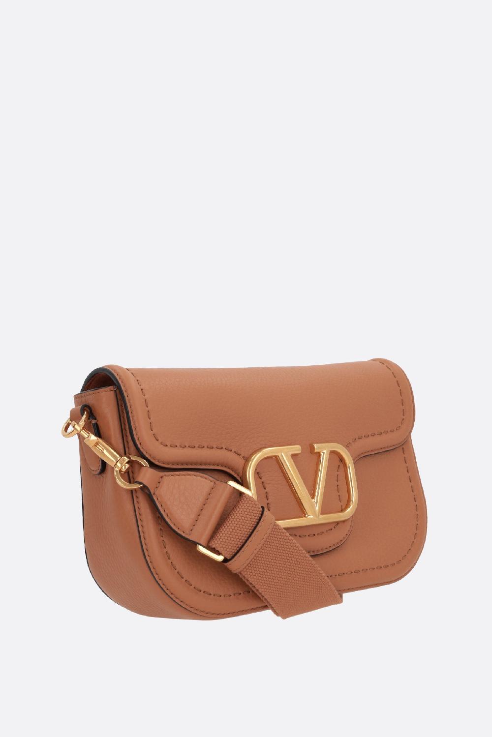 VALENTINO GARAVANI Borsa A Tracolla Alltime In Pelle Martellata