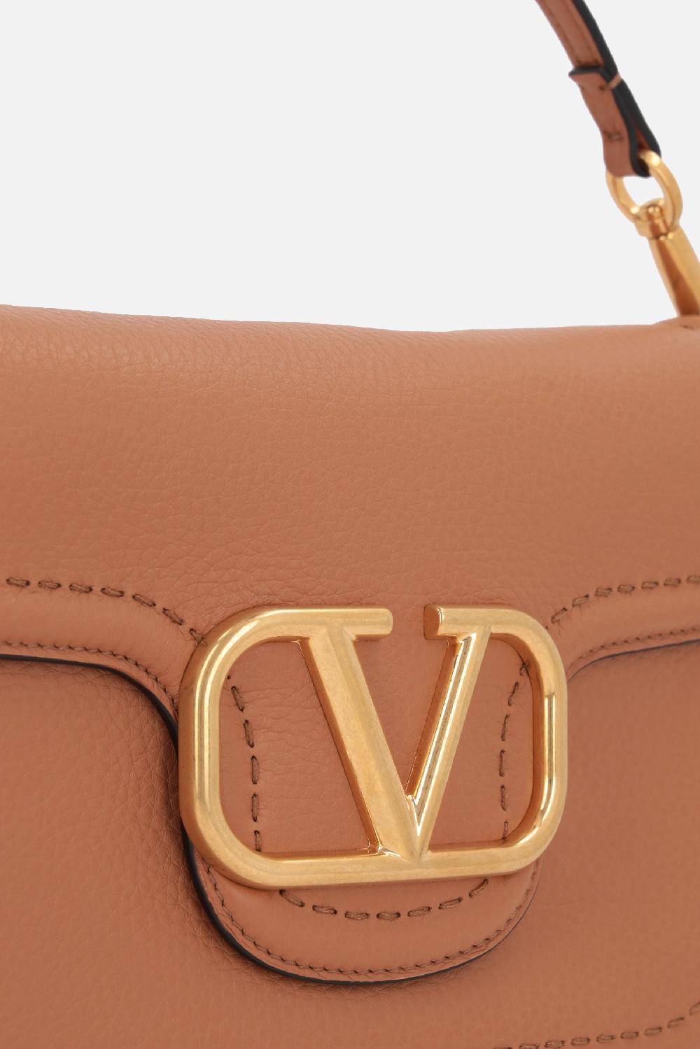 VALENTINO GARAVANI Borsa A Tracolla Alltime In Pelle Martellata