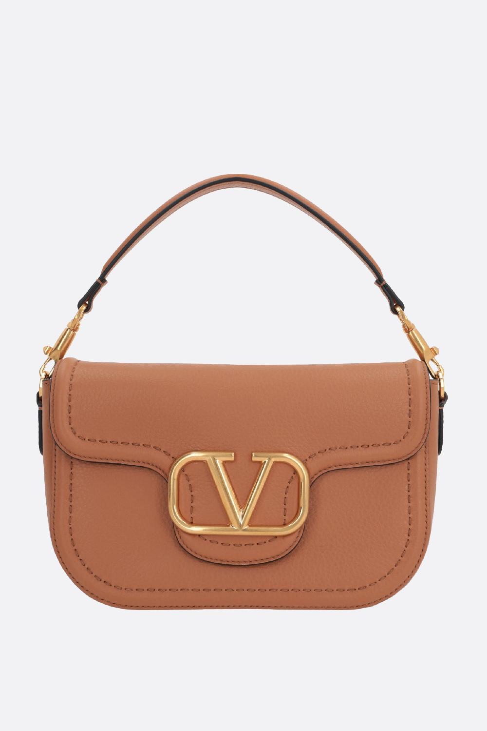 VALENTINO GARAVANI borsa a tracolla Alltime in pelle martellata