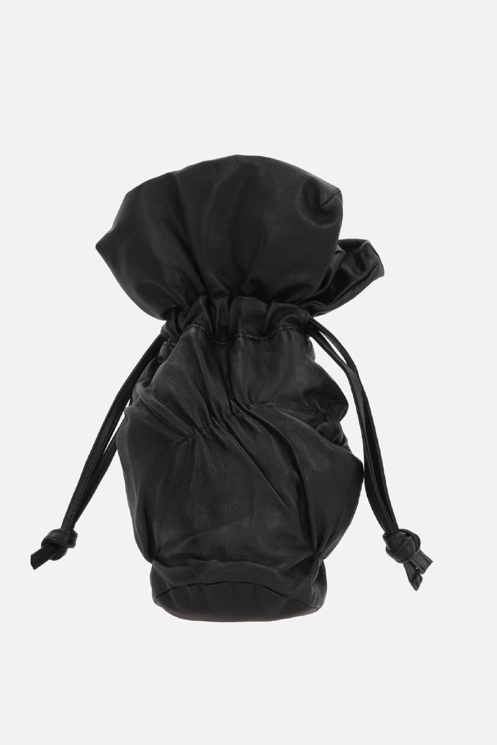 DISCORD YOHJI YAMAMOTO Borsa A Tracolla Ananas In Pelle Martellata