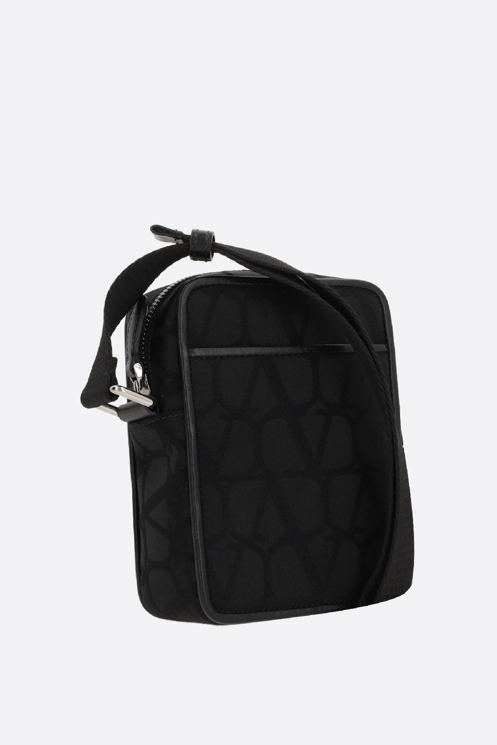 VALENTINO GARAVANI Borsa A Tracolla Black Iconographe Small In Nylon
