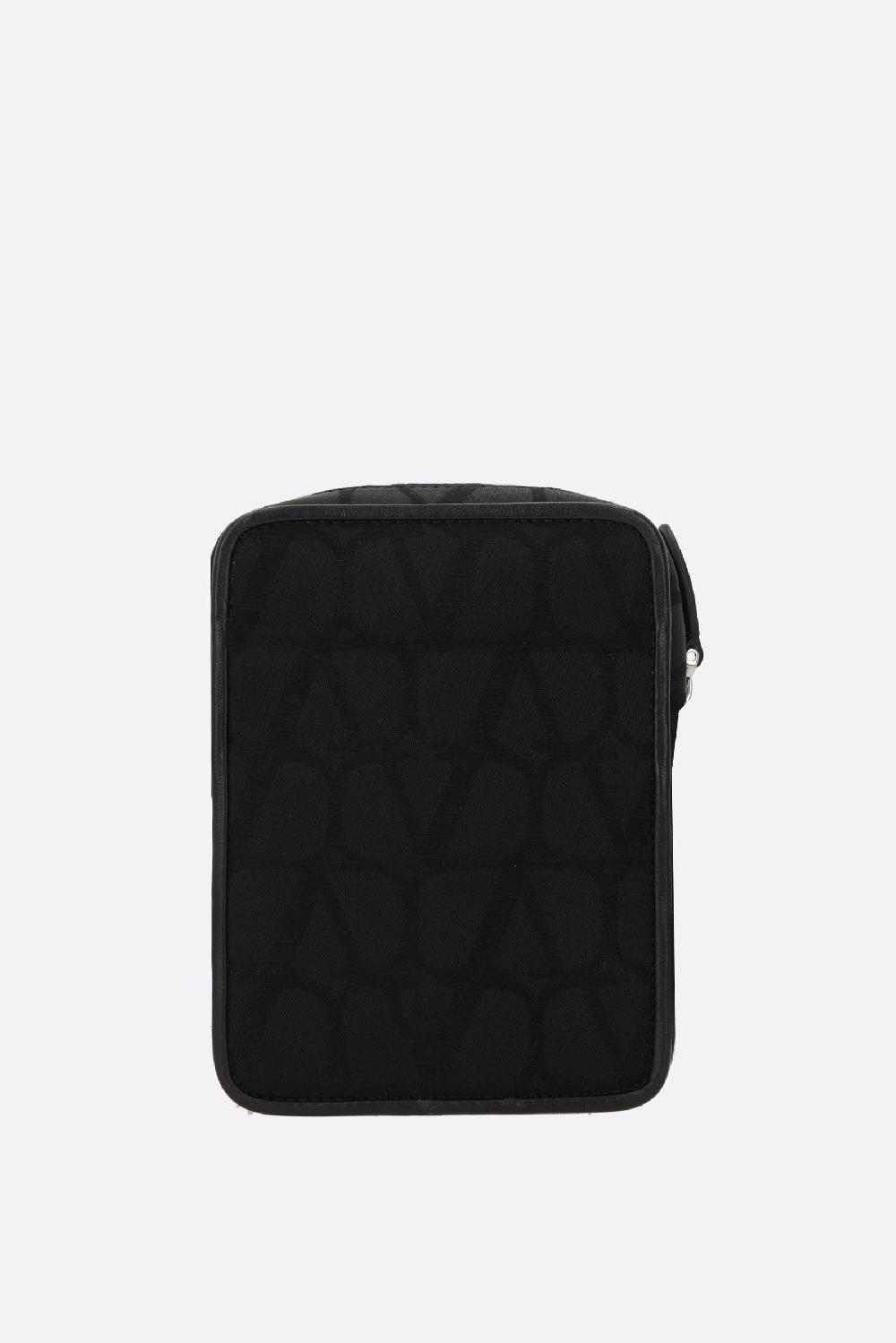 VALENTINO GARAVANI Borsa A Tracolla Black Iconographe Small In Nylon