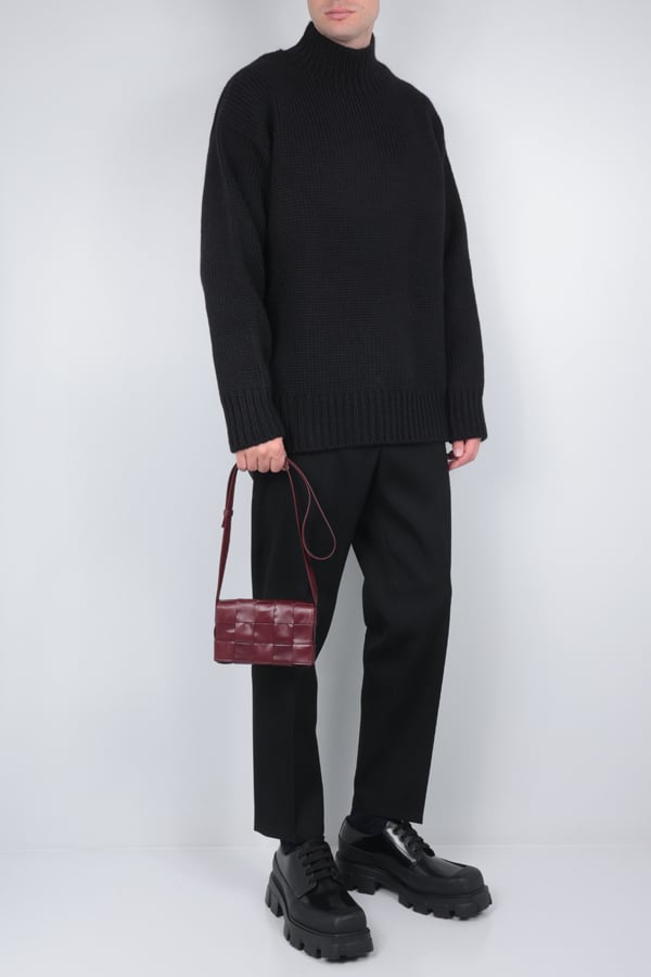 BOTTEGA VENETA Borsa A Tracolla Cassette Mini In Maxi Intrecciato