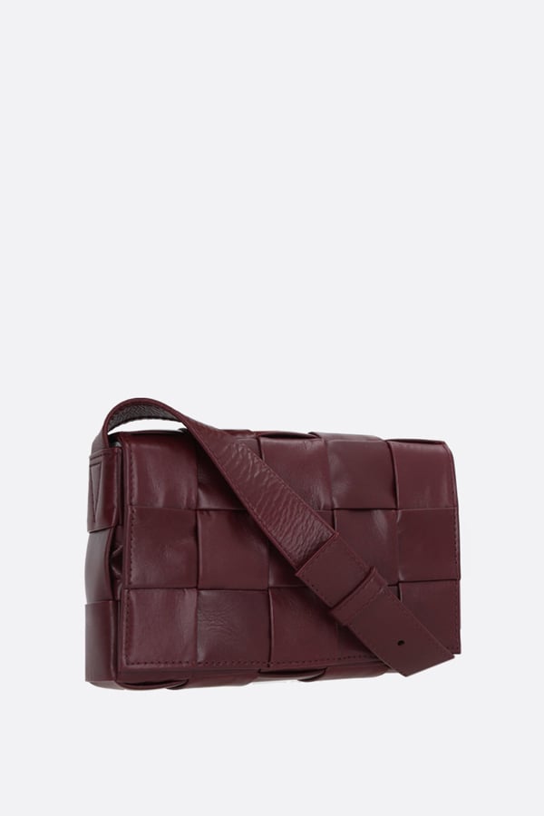 BOTTEGA VENETA Borsa A Tracolla Cassette Mini In Maxi Intrecciato