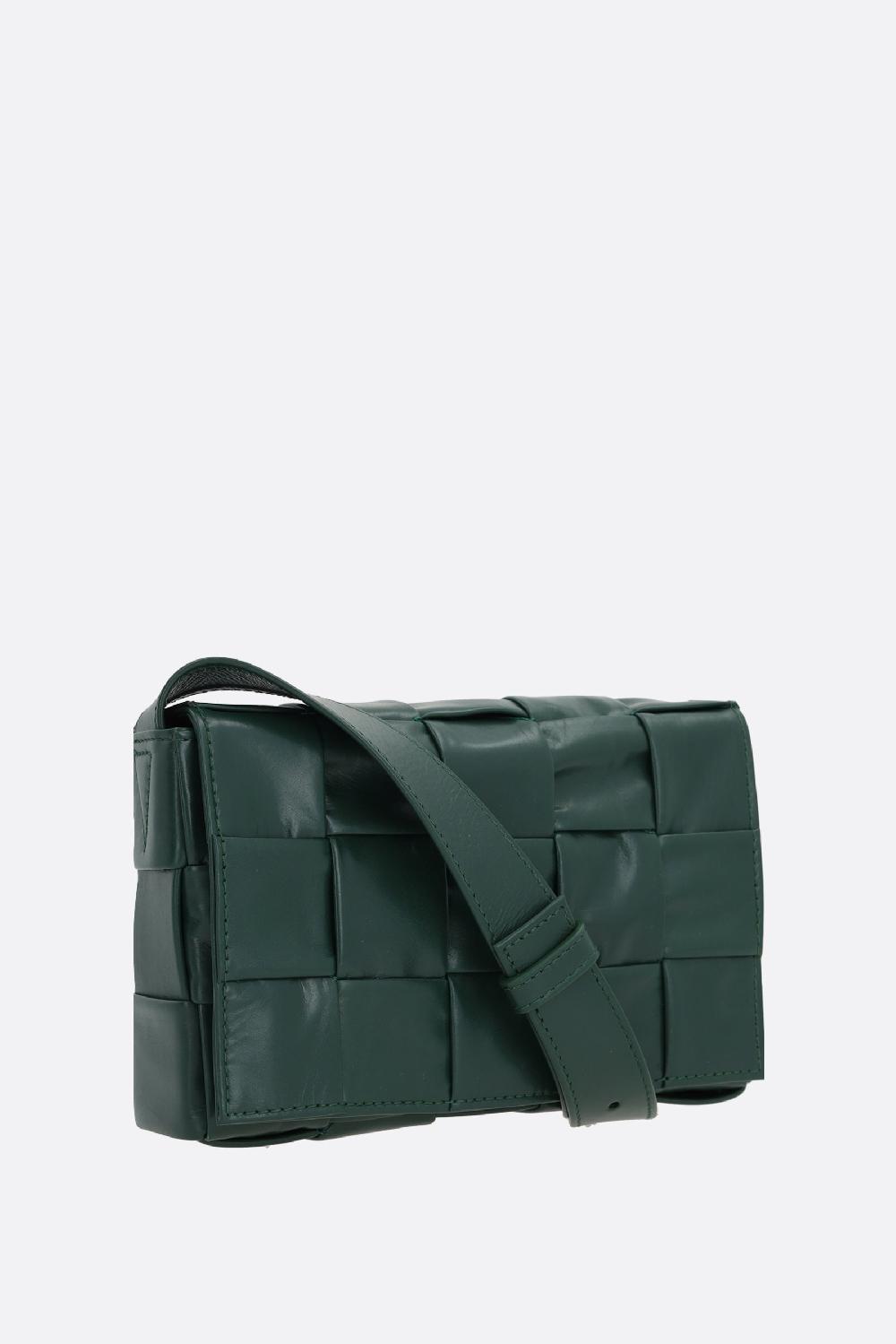 BOTTEGA VENETA Borsa A Tracolla Cassette Mini In Maxi Intrecciato