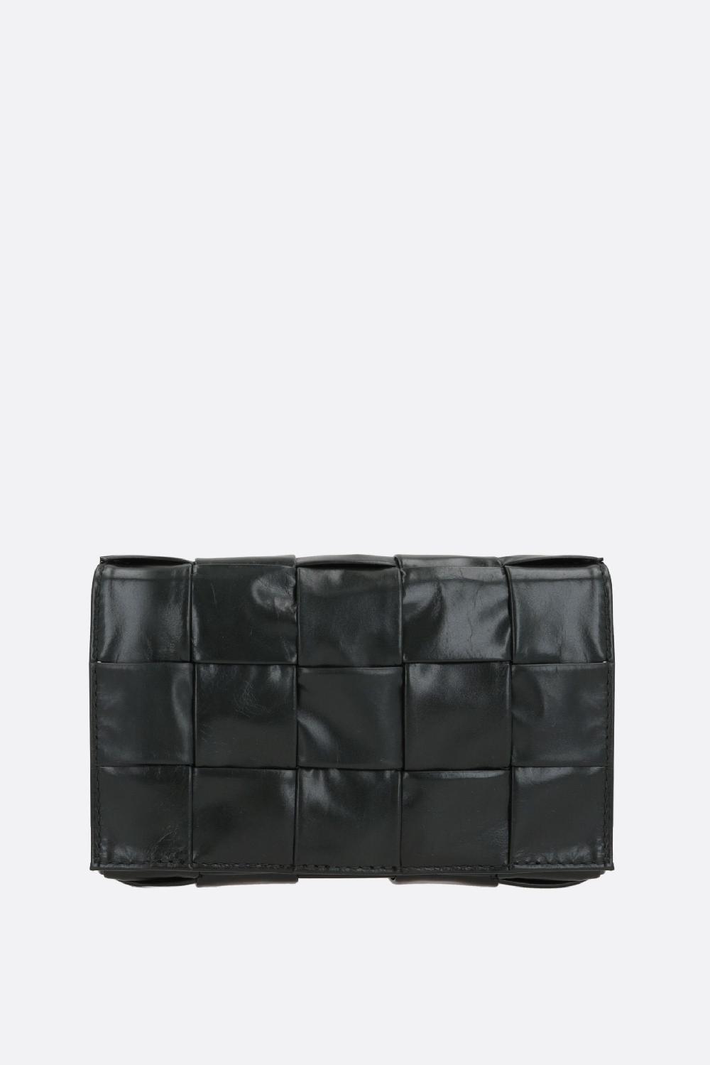 BOTTEGA VENETA borsa a tracolla Cassette mini in Maxi Intrecciato