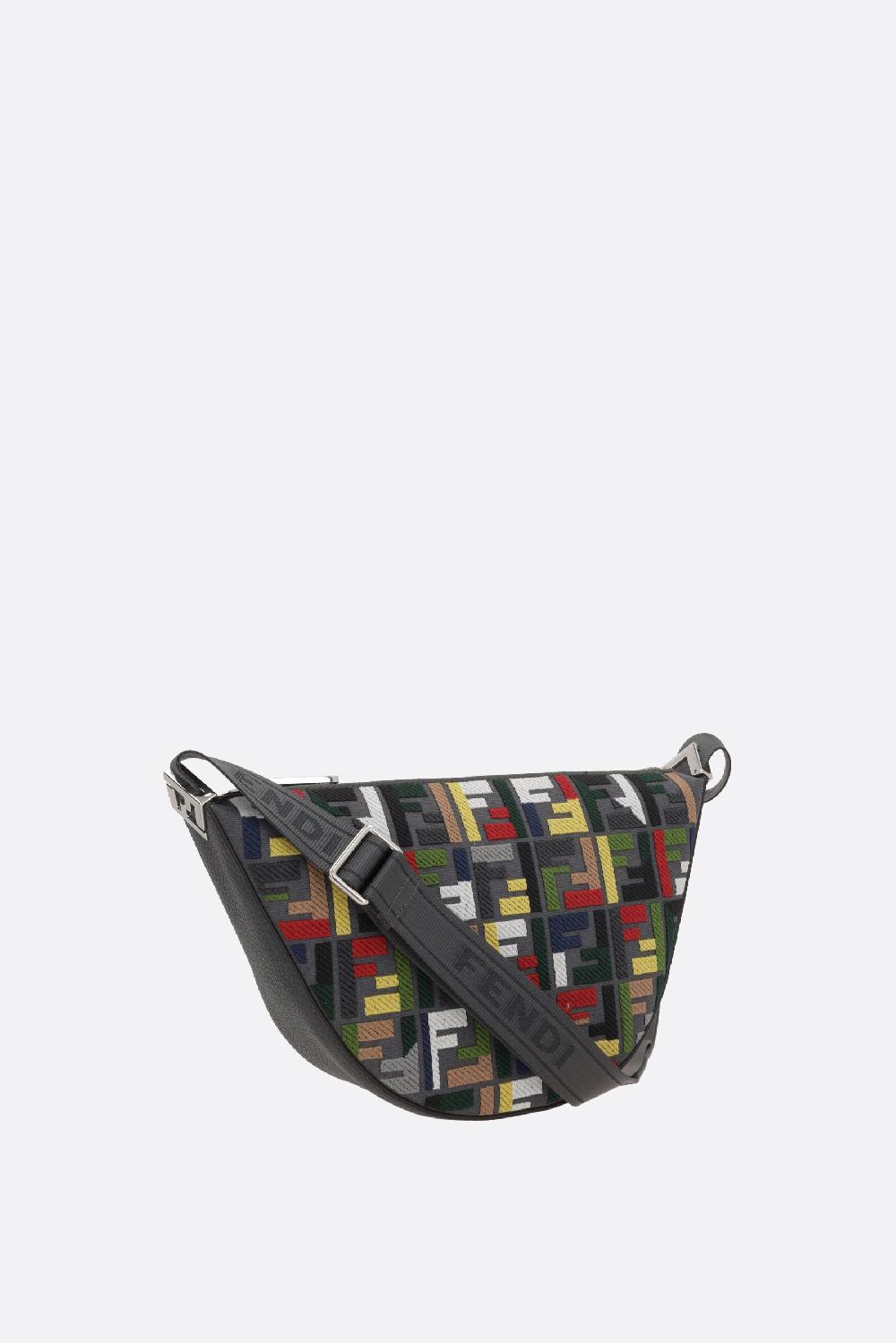 FENDI Borsa A Tracolla Fendi Melon Small In Canvas FF