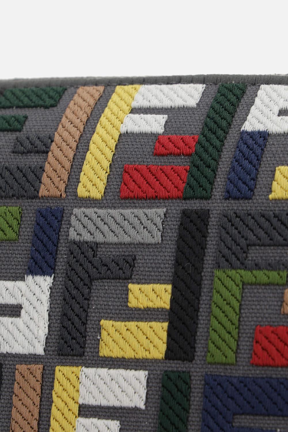 FENDI Borsa A Tracolla Fendi Melon Small In Canvas FF