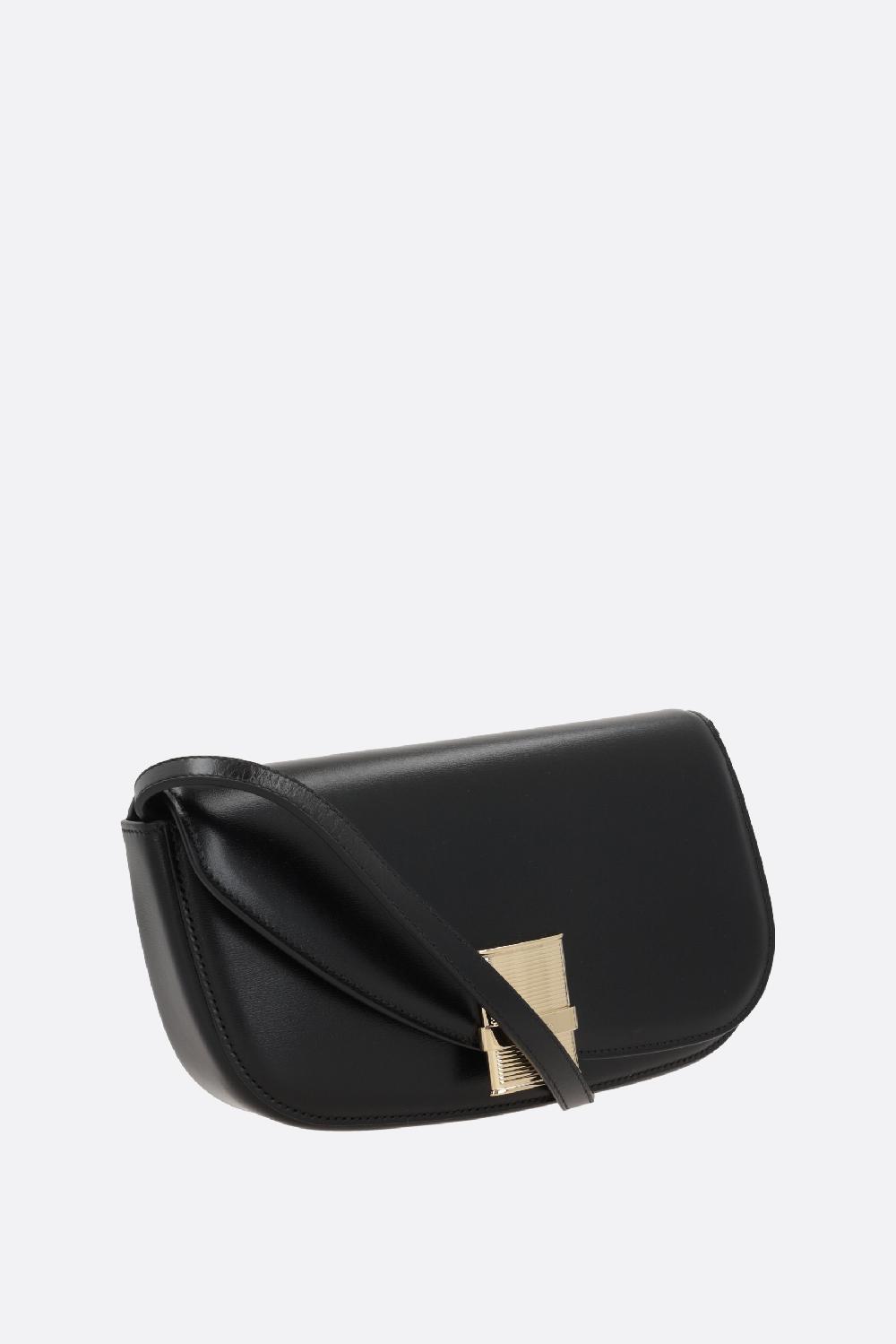 FERRAGAMO Borsa A Tracolla Fiamma XS In Pelle Liscia