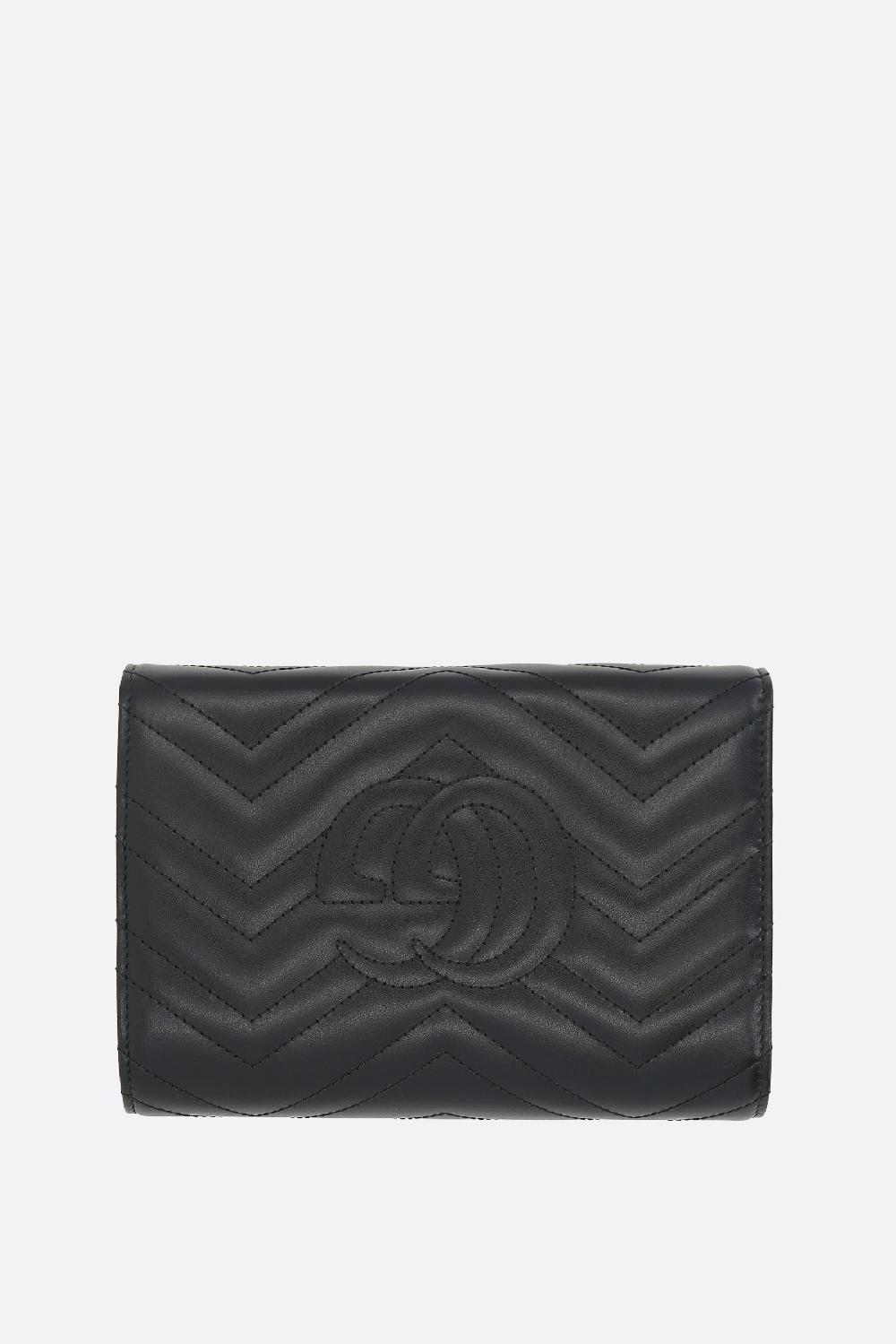 GUCCI Borsa A Tracolla GG Marmont Super Mini In Pelle Matelassé