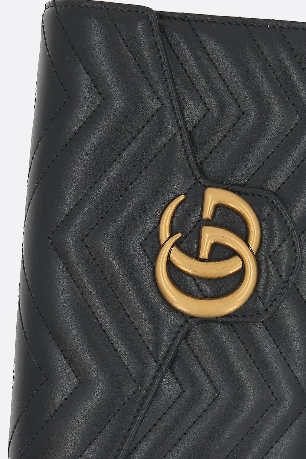GUCCI Borsa A Tracolla GG Marmont Super Mini In Pelle Matelassé