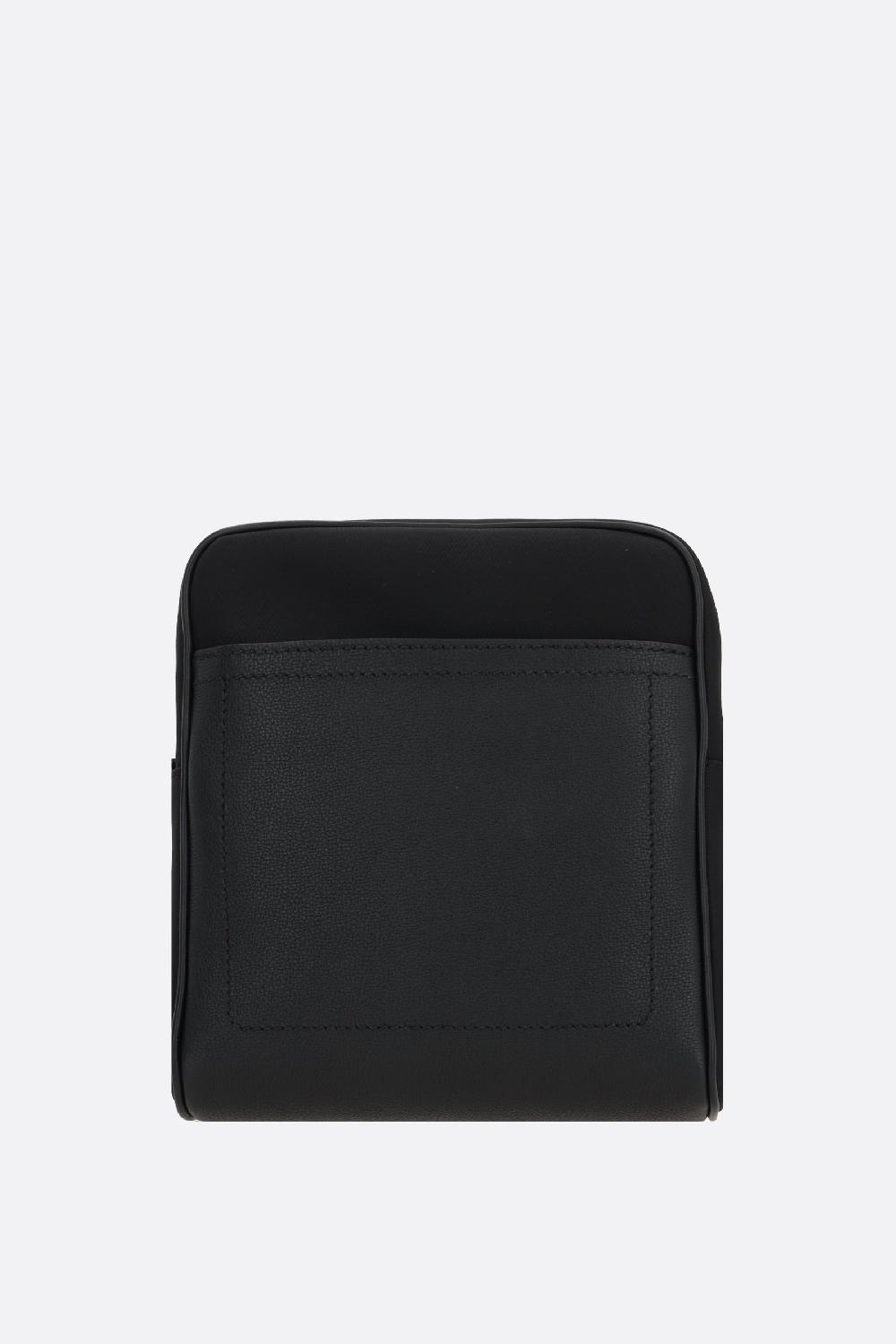 DOLCE & GABBANA Borsa A Tracolla In Nylon E Pelle Martellata