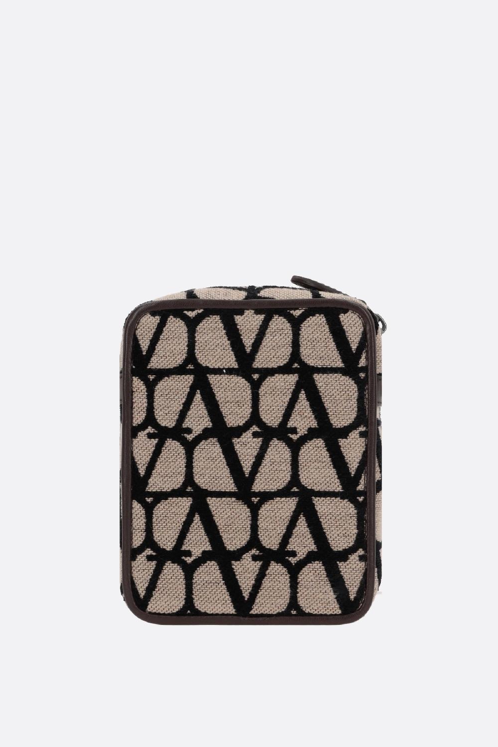 VALENTINO GARAVANI Borsa A Tracolla Locò Mini In Toile Iconographe