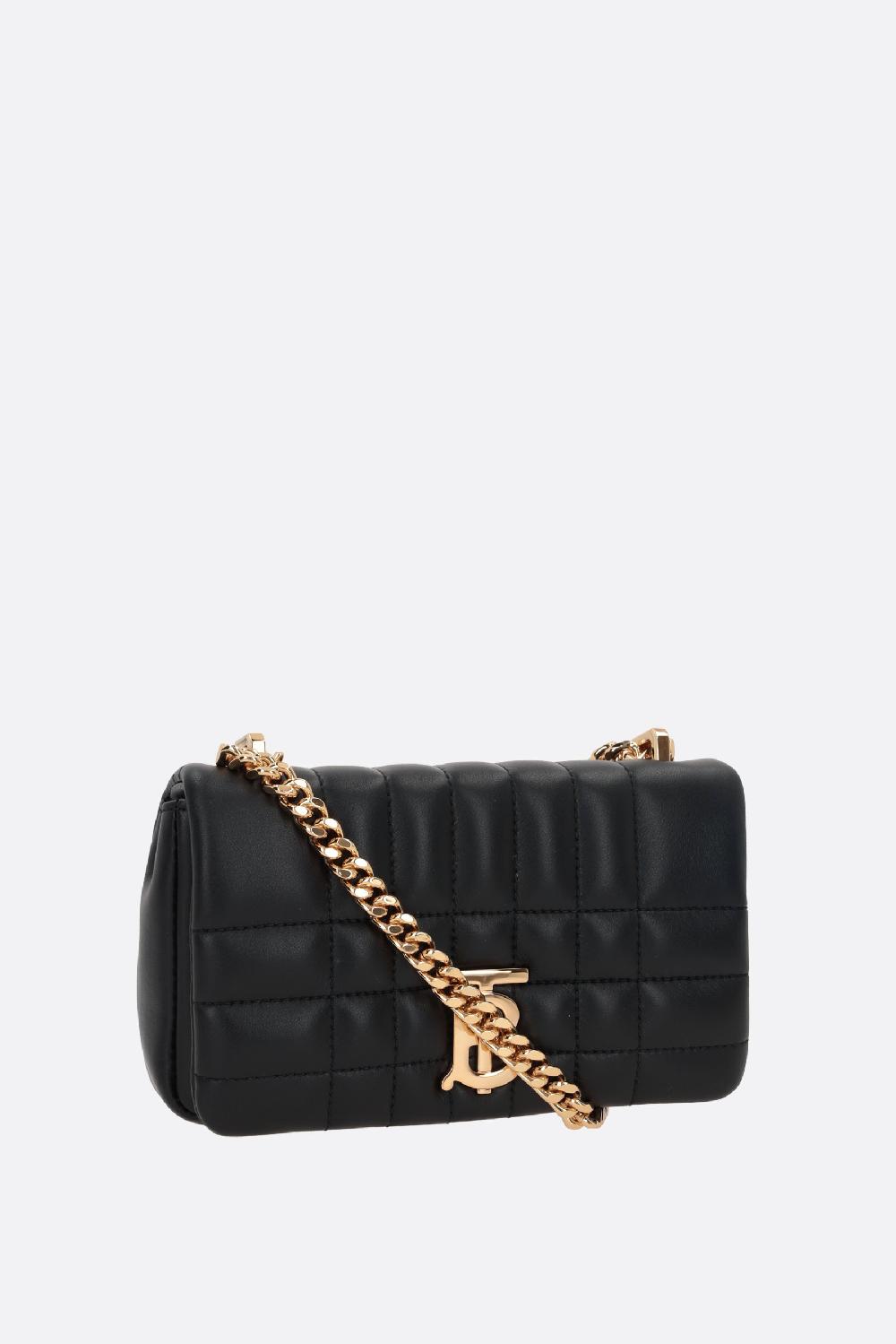 BURBERRY Borsa A Tracolla Lola Mini In Nappa Matelassé