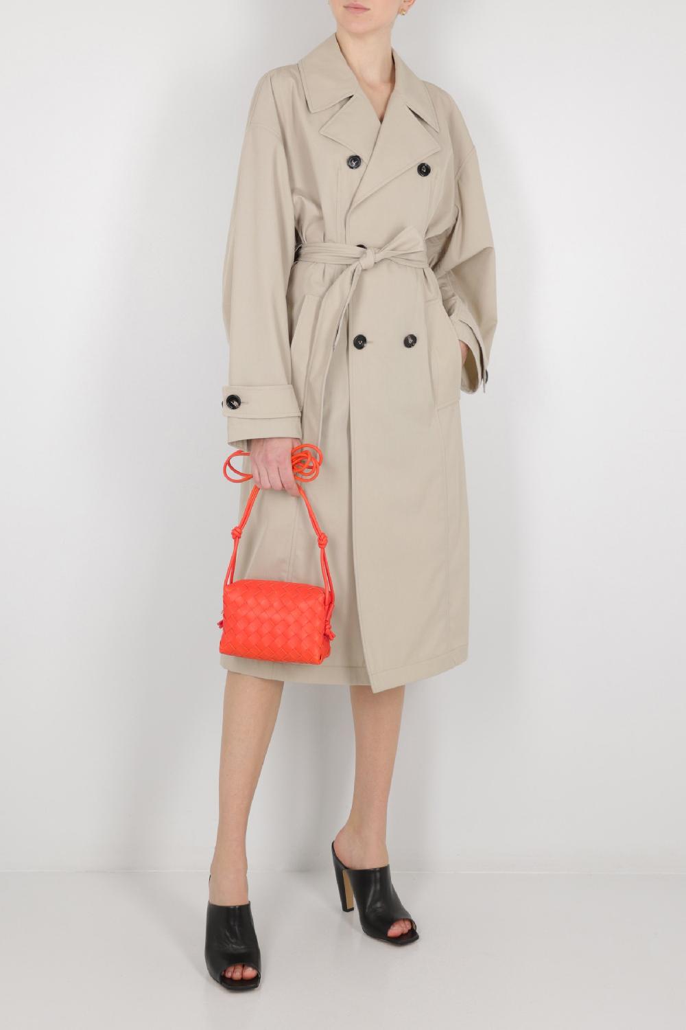 BOTTEGA VENETA Borsa A Tracolla Loop Mini In Intrecciato Nappa