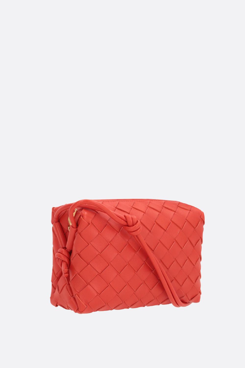 BOTTEGA VENETA Borsa A Tracolla Loop Mini In Intrecciato Nappa