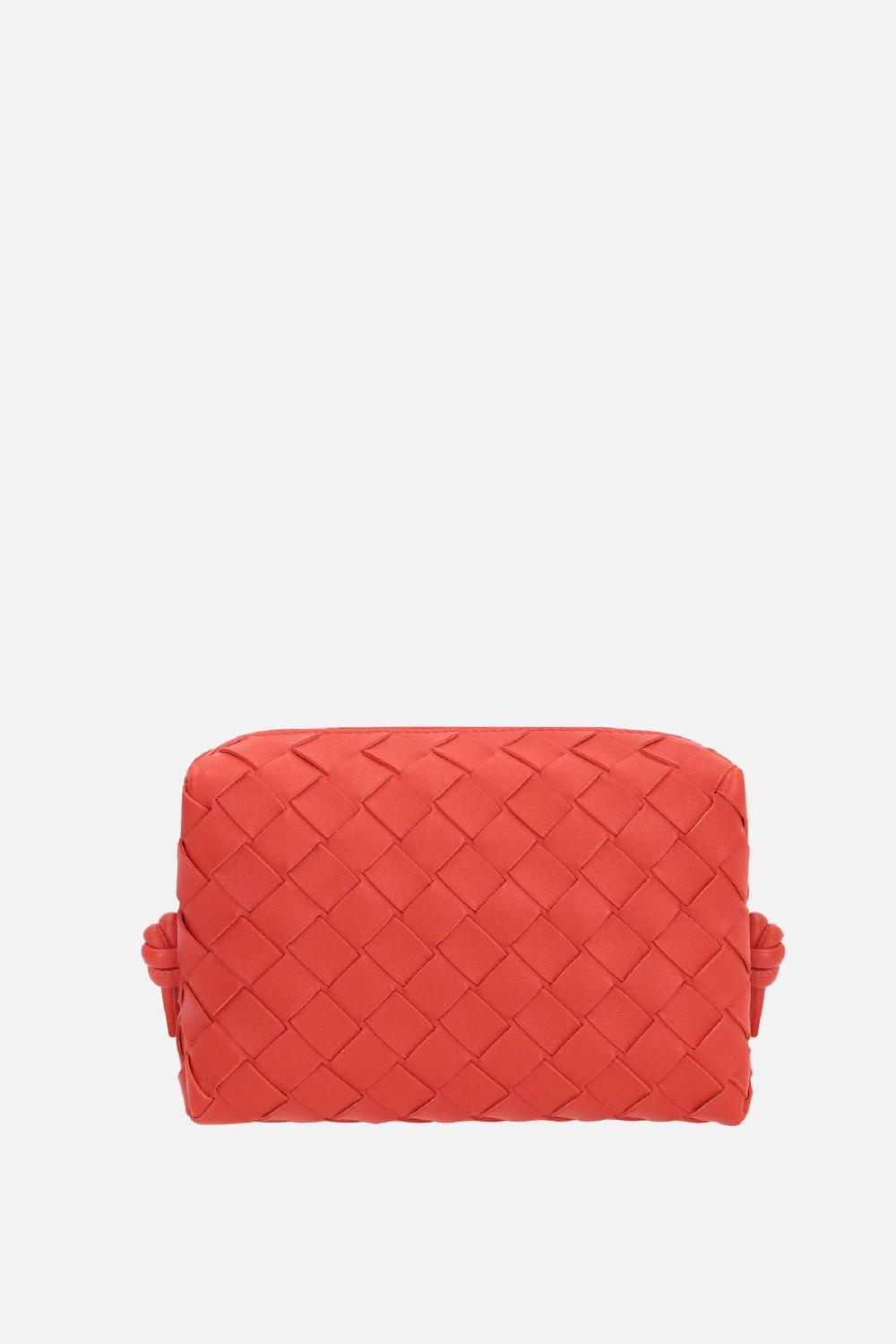 BOTTEGA VENETA borsa a tracolla Loop mini in Intrecciato nappa