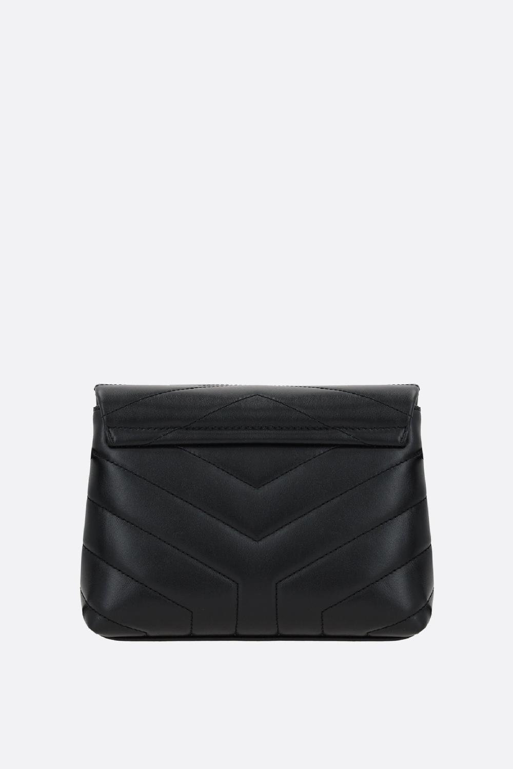 SAINT LAURENT Borsa A Tracolla Loulou Toy In Pelle Matelassé