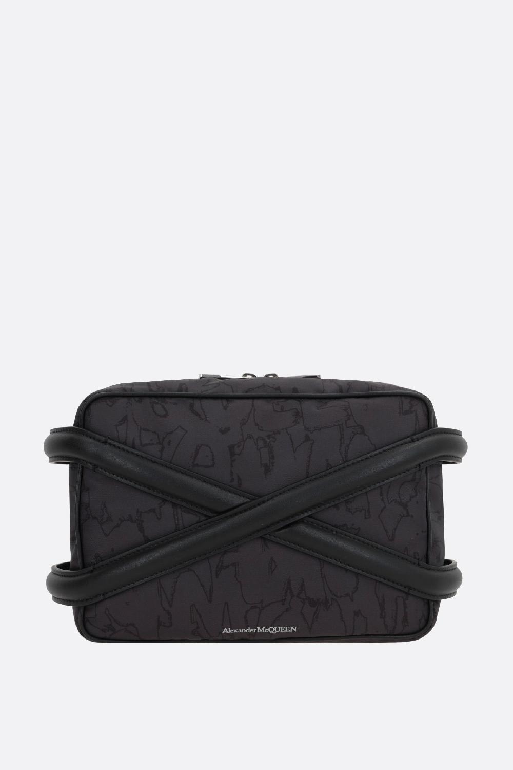ALEXANDER McQUEEN borsa a tracolla The Harness in nylon