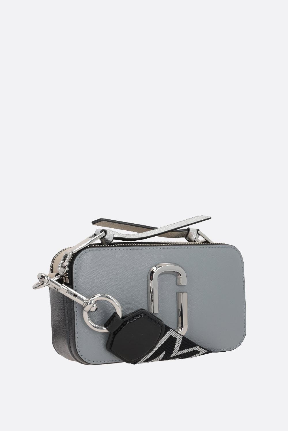 MARC JACOBS Borsa A Tracolla The Snapshot In Pelle Crossgrain