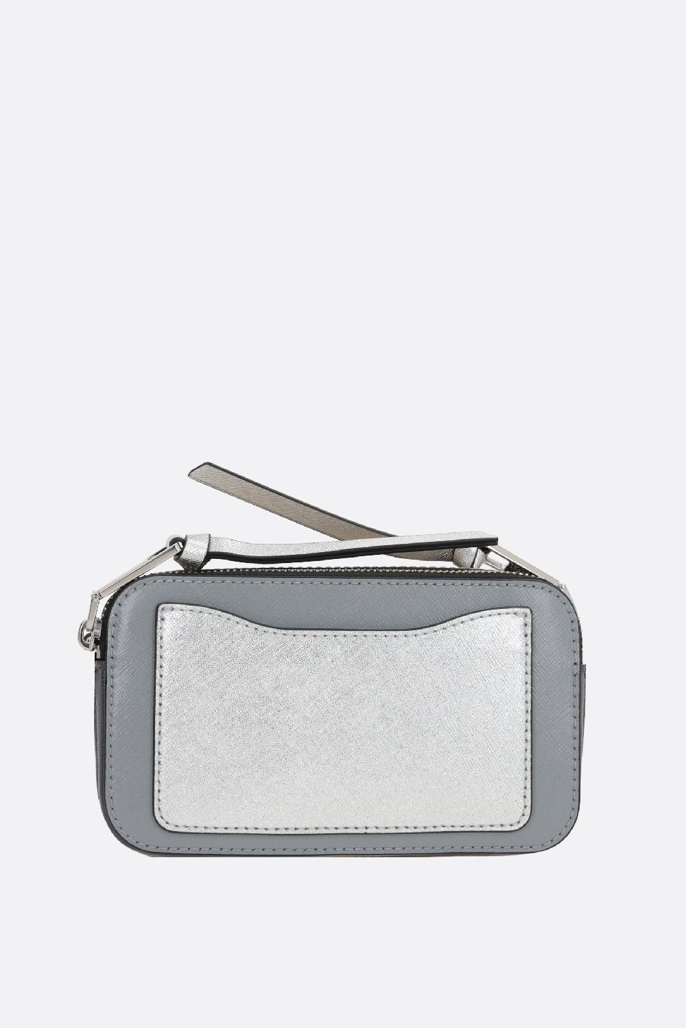 MARC JACOBS Borsa A Tracolla The Snapshot In Pelle Crossgrain