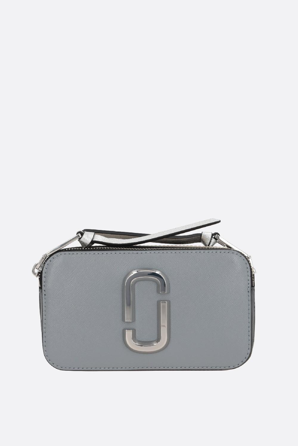 MARC JACOBS borsa a tracolla The Snapshot in pelle crossgrain