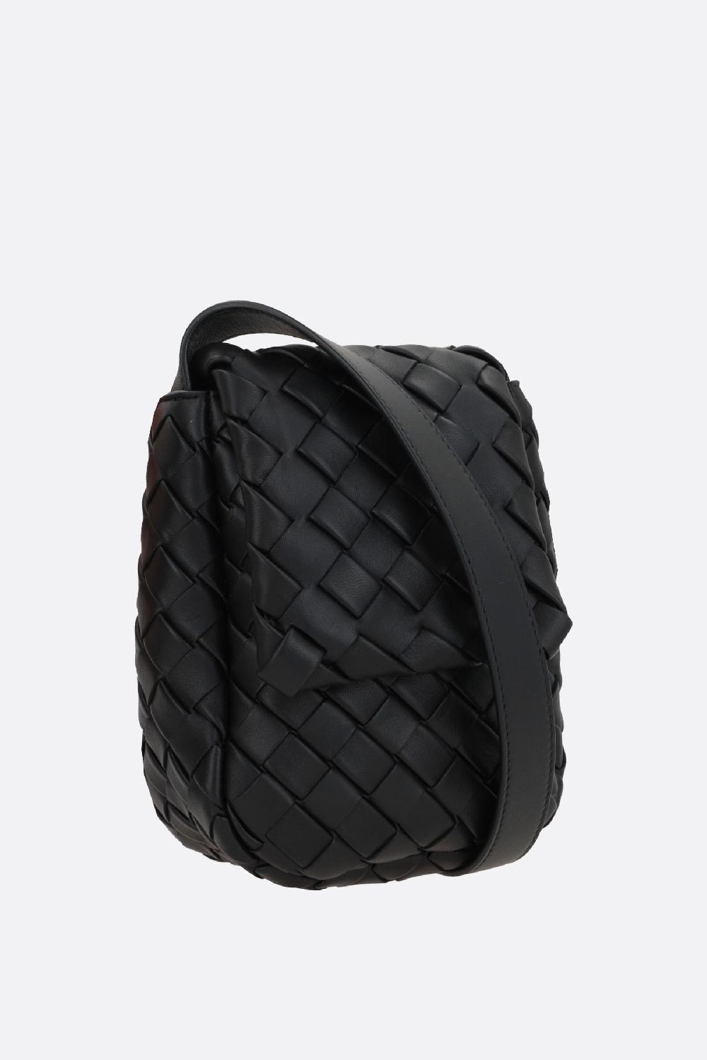 BOTTEGA VENETA Borsa A Tracolla Vertical Cobble Mini In Intrecciato Imbottito