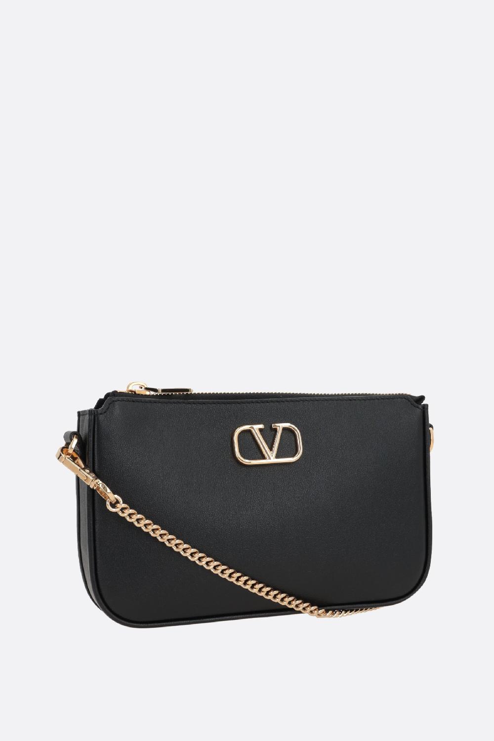 VALENTINO GARAVANI Borsa A Tracolla VLogo Signature Mini In Pelle Liscia