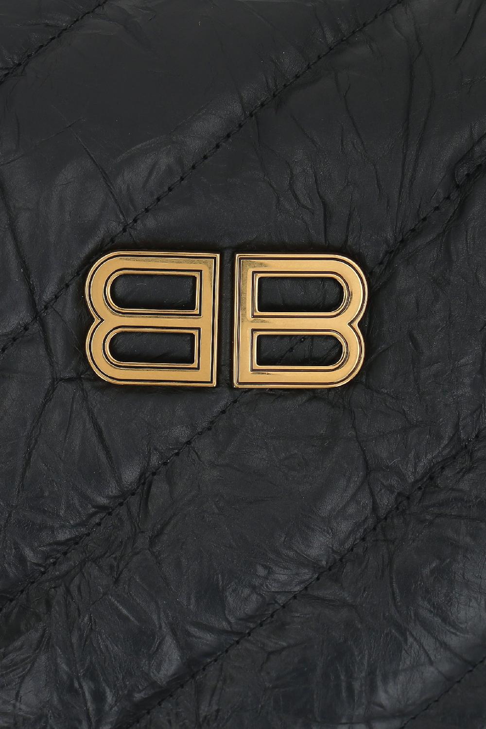 BALENCIAGA Borsa Hobo Crush Small In Pelle Matelassé