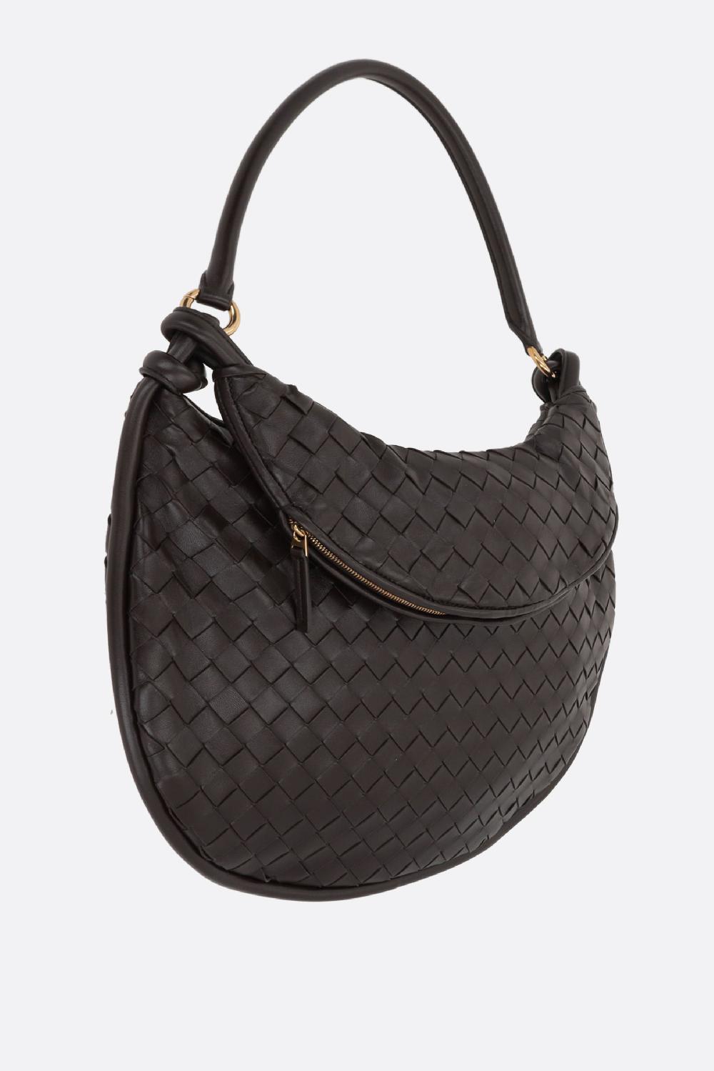 BOTTEGA VENETA Borsa Hobo Gemelli Large In Intrecciato Nappa