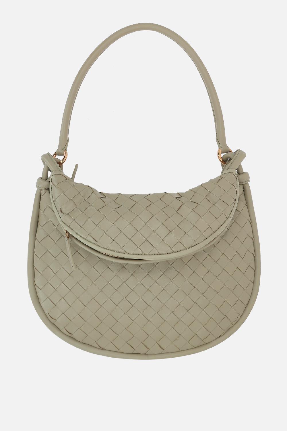 BOTTEGA VENETA borsa hobo Gemelli Medium in Intrecciato nappa
